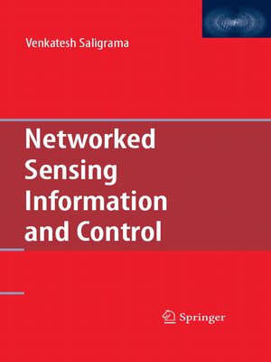 cover image of Networked Sensing Information and Control